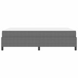 Struttura del letto Grigio chiaro 140 x 190 cm Tessuto