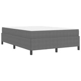 Struttura del letto Grigio chiaro 140 x 200 cm Tessuto