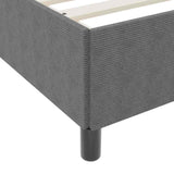 Struttura del letto Grigio chiaro 180 x 200 cm Tessuto