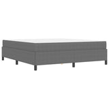 Struttura del letto Grigio chiaro 180 x 200 cm Tessuto