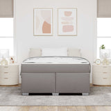 Struttura del letto con materasso Talpa 140 x 200 cm Tessuto