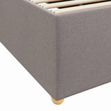 Struttura del letto con materasso Talpa 120 x 200 cm Tessuto
