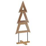 Albero di Natale Marrone 150 cm Legno massello di teak