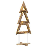 Albero di Natale Marrone 150 cm Legno massello di teak