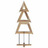 Albero di Natale Marrone 180 cm Legno massello di teak