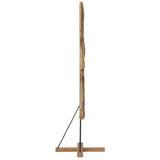 Albero di Natale Marrone 180 cm Legno massello di teak