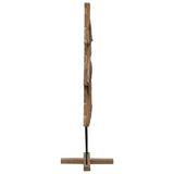 Albero di Natale Marrone 90 cm Legno massello di teak