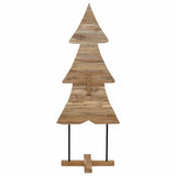Albero di Natale Marrone 150 cm Legno massello di teak