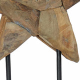 Stella di Natale Marrone 30 x 5 x 45 cm Legno di teak solido