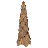 Albero di Natale Marrone 80 cm Legno massello di teak