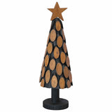 Albero di Natale Marrone 60 cm Legno massello di teak