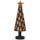 Albero di Natale Marrone 60 cm Legno massello di teak