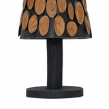 Albero di Natale Marrone 120 cm Legno massello di teak