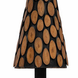 Albero di Natale Marrone 150 cm Legno massello di teak