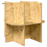 Terrario Marrone 50 x 50 x 130 cm OSB