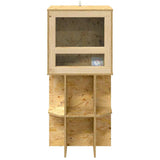 Terrario Marrone 40 x 40 x 90 cm OSB