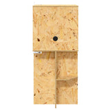 Terrario Marrone 40 x 40 x 90 cm OSB
