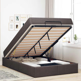 Struttura letto con materasso 2 pcs Tanno Tessuto