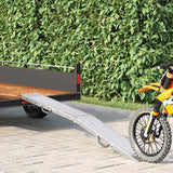 Rampe Pieghevoli 200kg per rampa Argento 186 x 23 x 4,5 cm