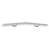 Rampe Pieghevoli 200kg per rampa 2 pcs Argento Acciaio zincato