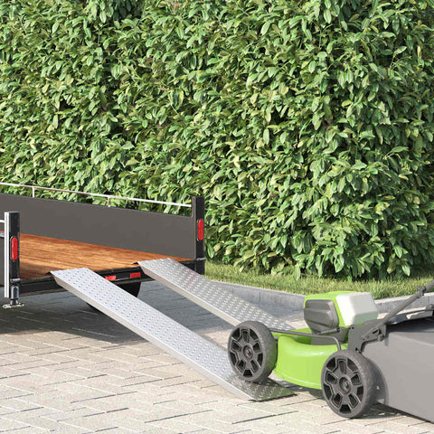 Ramp di Carico Argento 159 x 23 x 5 cm Acciaio zincato