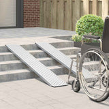 Ramp di Carico Argento 159 x 23 x 5 cm Acciaio zincato