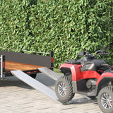 Rampe di carico 200 kg Argento 159 x 23 x 5 cm Acciaio zincato
