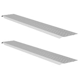 Rampe di carico 200 kg Argento 159 x 23 x 5 cm Acciaio zincato