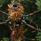 Albero di Natale Artificiale con Rami Pieghevoli Verde 120 cm