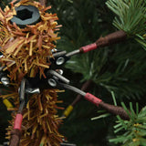 Albero di Natale Artificiale con Rami Pieghevoli Verde 240 cm