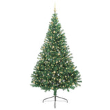 Albero di Natale artificiale con luci integrate Verde 240 cm