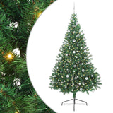 Albero di Natale artificiale con luci integrate Verde 240 cm