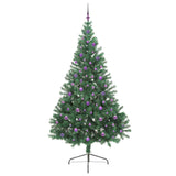 Albero di Natale artificiale con luci integrate Verde 240 cm