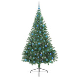 Albero di Natale artificiale con luci integrate Verde 240 cm