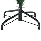 Albero di Natale artificiale con 150 LED Verde 150 cm PE e PVC