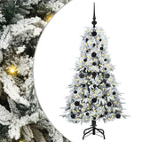 Albero di Natale Artificiale con Rami Pieghevoli Bianco 120 cm
