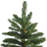 Albero di Natale artificiale con 300 LED Verde 180 cm PE e PVC