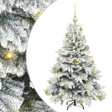 Albero di Natale artificiale con 150 LED Bianco 120 cm PE e PVC
