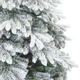 Albero di Natale artificiale con 150 LED Bianco 150 cm PE e PVC