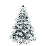 Albero di Natale artificiale con 150 LED Bianco 150 cm PE e PVC
