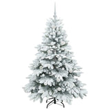 Albero di Natale artificiale con 150 LED Bianco 150 cm PE e PVC