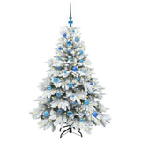 Albero di Natale artificiale con 150 LED Bianco 150 cm PE e PVC