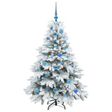 Albero di Natale artificiale con 150 LED Bianco 150 cm PE e PVC