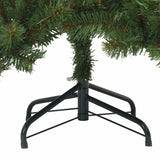 Albero di Natale Artificiale con Rami Pieghevoli Verde 150 cm