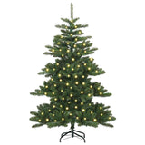 Albero di Natale Artificiale con Rami Pieghevoli Verde 150 cm