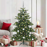 Albero di Natale Artificiale con Rami Pieghevoli Verde 150 cm