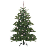 Albero di Natale Artificiale con Rami Pieghevoli Verde 150 cm