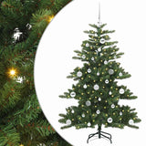Albero di Natale Artificiale con Rami Pieghevoli Verde 150 cm