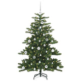 Albero di Natale Artificiale con Rami Pieghevoli Verde 150 cm