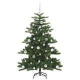 Albero di Natale Artificiale con Rami Pieghevoli Verde 150 cm